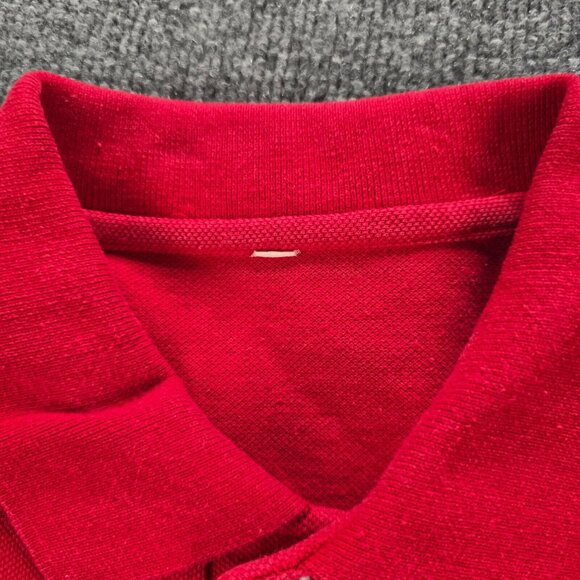 Guatemala‎ Polo Shirt Mens Large Red Short Sleeve Bird Embroidered Casual - Picture 5 of 6